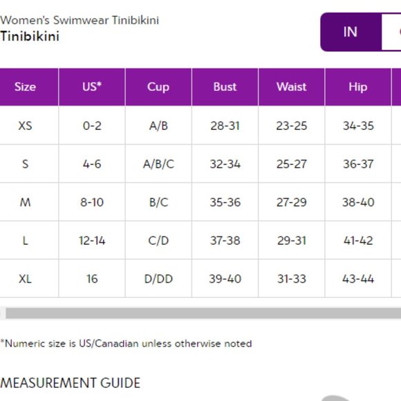 NWT TiniBikini Tropical Bikini Top. XL - Picture 9 of 9